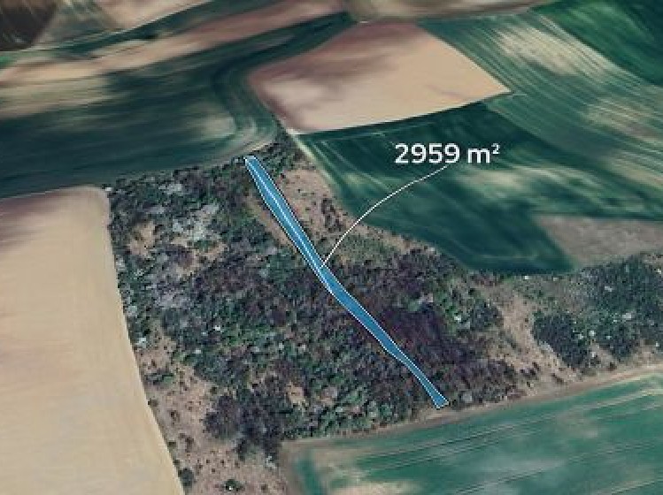 Prodej podílu 1/4 pole 739 m² - foto 1