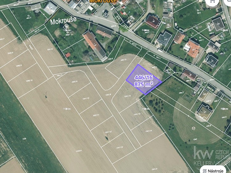Prodej stavebního pozemku 875 m² - foto 2