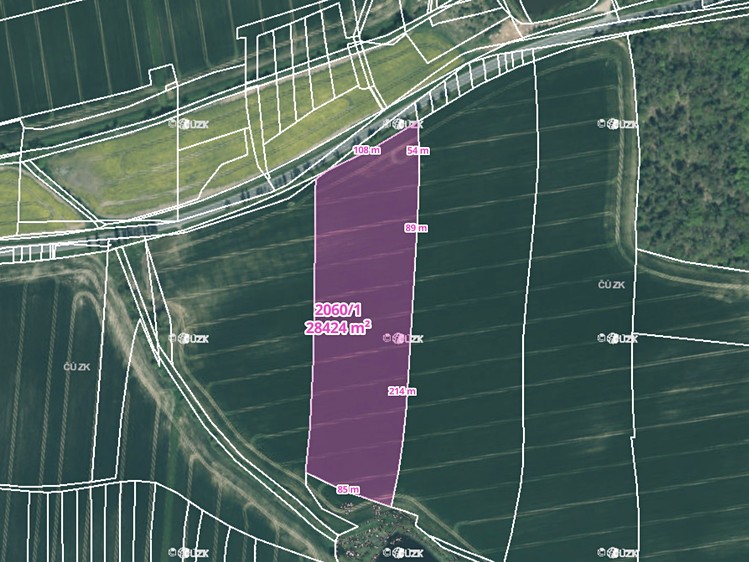 Prodej pole 28 424 m² - foto 1