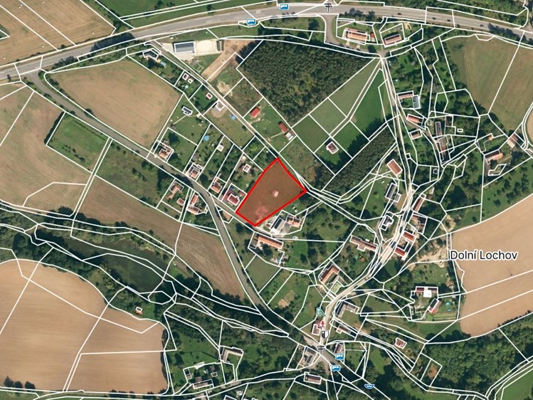 Prodej stavebního pozemku 3 341 m² - foto 1
