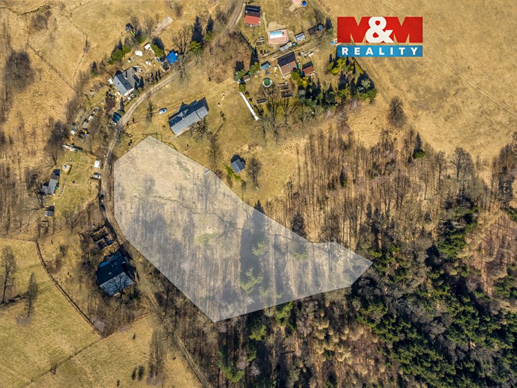 Prodej stavebního pozemku 6 384 m² - foto 1