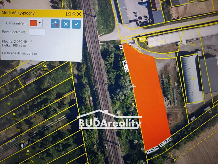 Pronájem komerčního pozemku 1 000 m² - foto 7