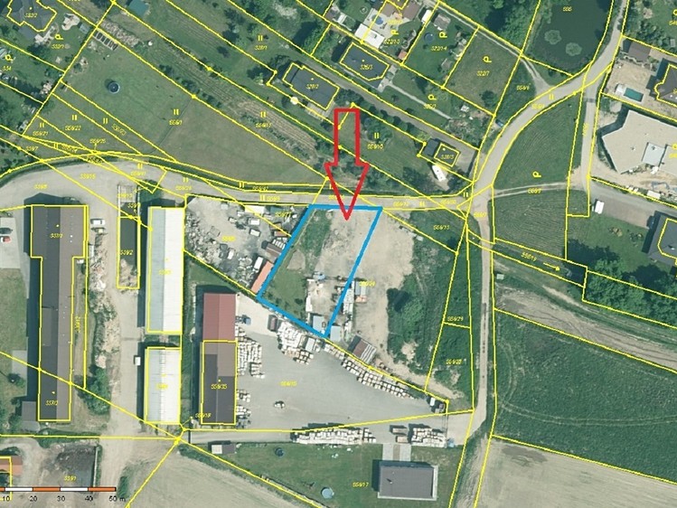 Pronájem komerčního pozemku 1 200 m² - foto 1