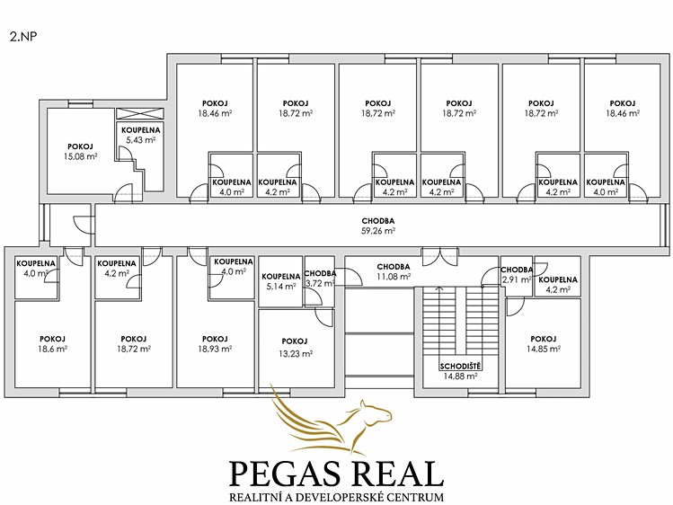 Prodej ubytovacího zařízení 1 497 m² - foto 4