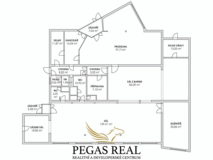 Prodej ubytovacího zařízení 1 497 m² - foto 5