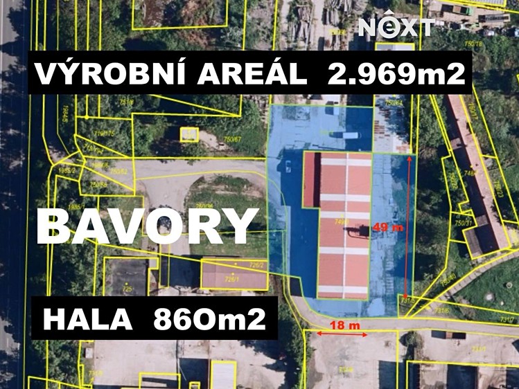 Prodej výrobní haly, prostoru 860 m² - foto 1