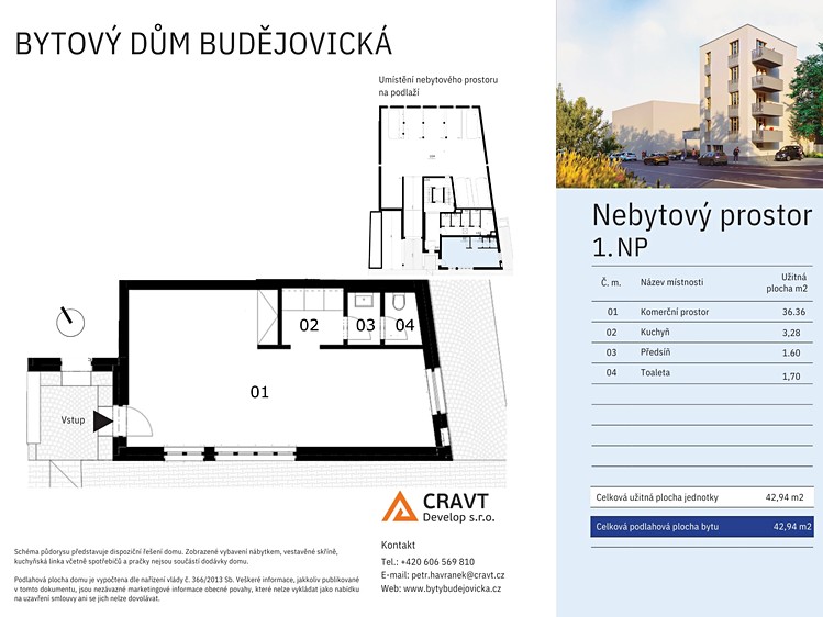 Prodej obchodního prostoru 43 m² - foto 7