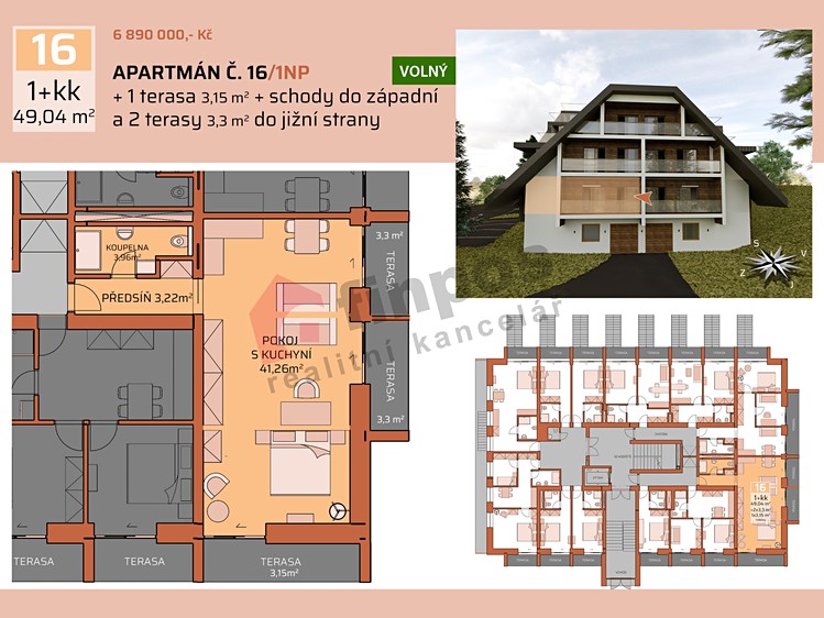 Prodej ubytovacího zařízení 49 m² - foto 1