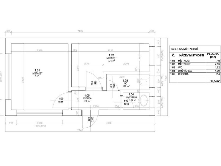 Pronájem skladového prostoru 20 m² - foto 4