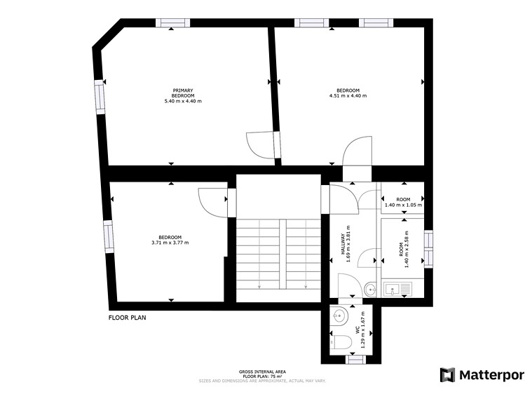 Pronájem kanceláře 75 m² - foto 2