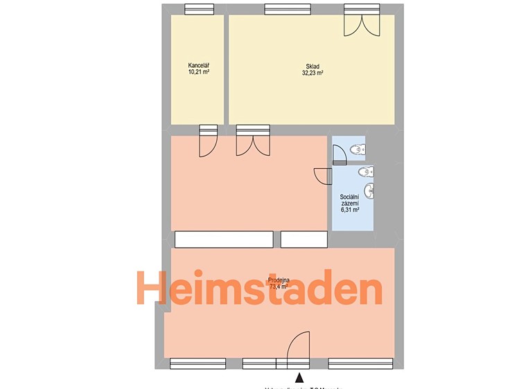 Pronájem obchodního prostoru 122 m² - foto 8