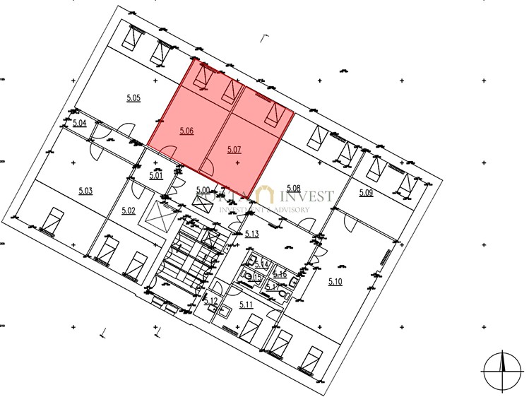 Pronájem kanceláře 41 m² - foto 4