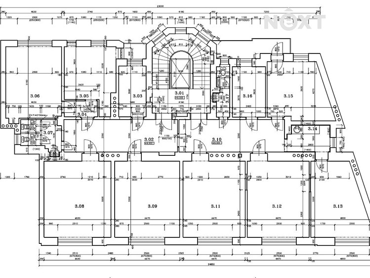 Pronájem kanceláře 250 m² - foto 3
