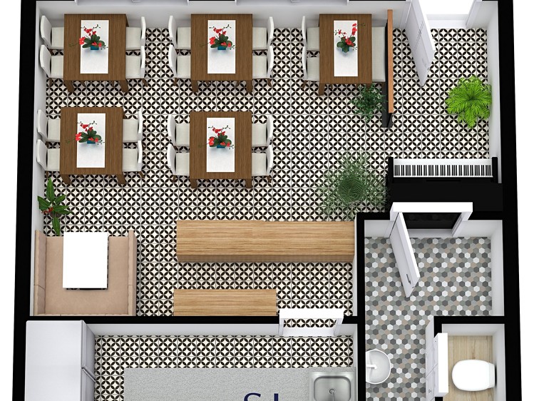 Pronájem restaurace 60 m² - foto 6