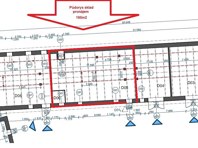 Pronájem skladového prostoru 185 m² - foto 8