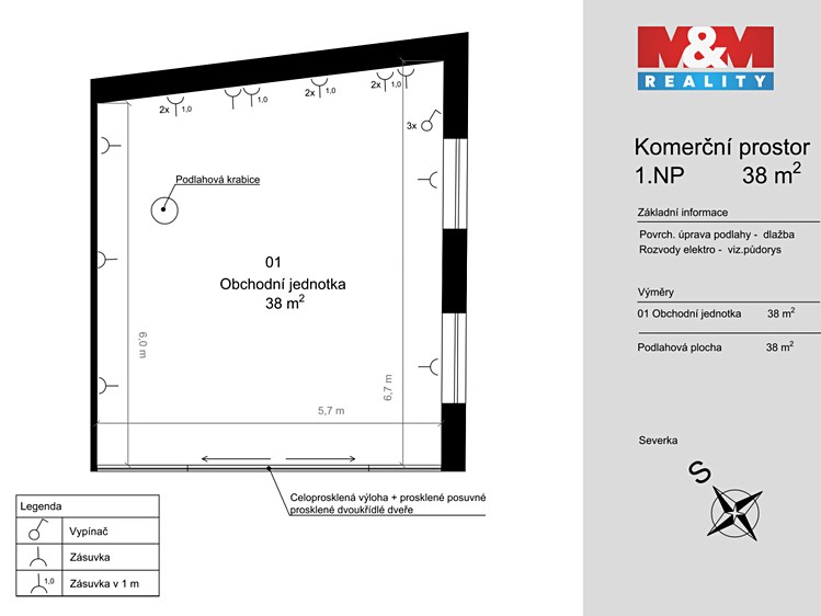 Pronájem obchodního prostoru 38 m² - foto 8