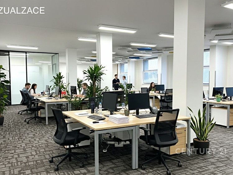 Pronájem kanceláře 91 m² - foto 1