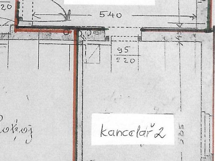 Pronájem kanceláře 37 m² - foto 7