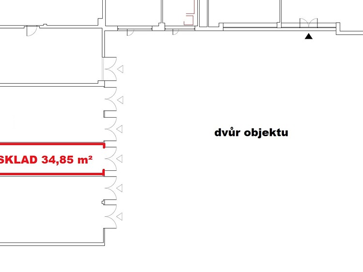 Pronájem skladového prostoru 35 m² - foto 3