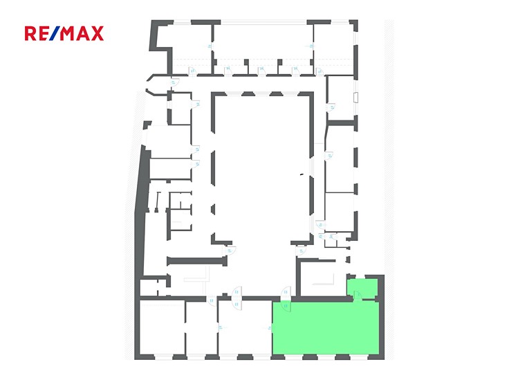 Pronájem kanceláře 65 m² - foto 3