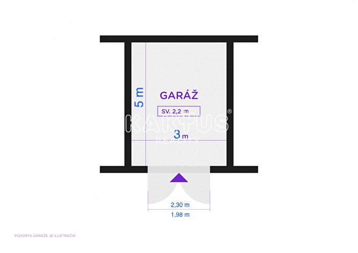 Prodej garáže 15 m² - foto 2