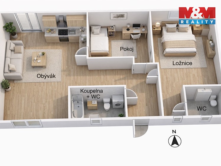 Prodej mobilheimu, mobilního domu 40 m² - foto 8