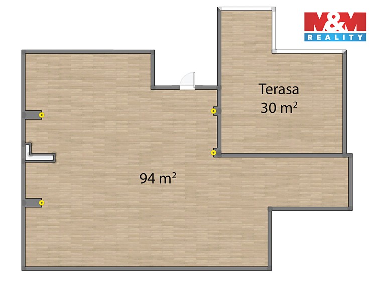 Prodej půdního prostoru 124 m² - foto 7