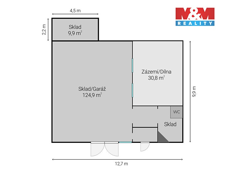 Prodej garáže 135 m² - foto 6