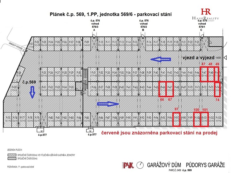 Prodej garážového stání 13 m² - foto 4