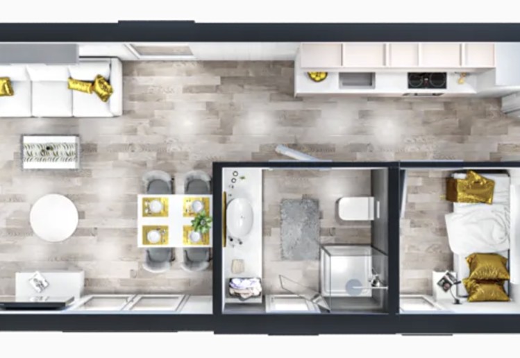 Prodej mobilheimu, mobilního domu 43 m² - foto 6