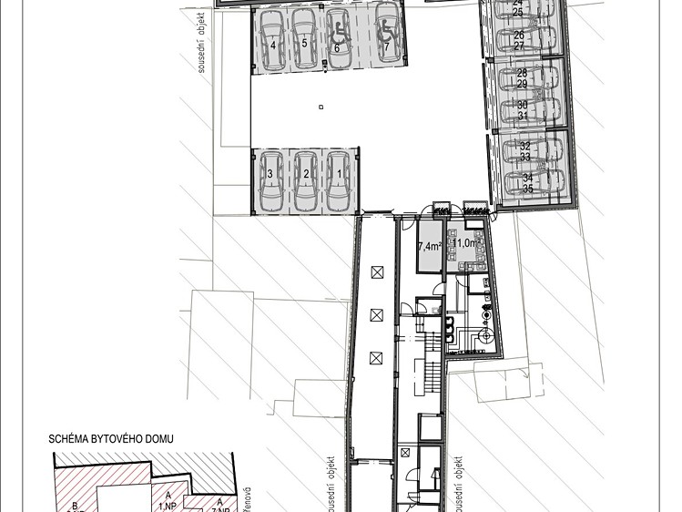 Prodej garážového stání 12 m² - foto 3