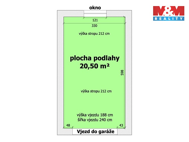 Prodej garáže 20 m² - foto 3