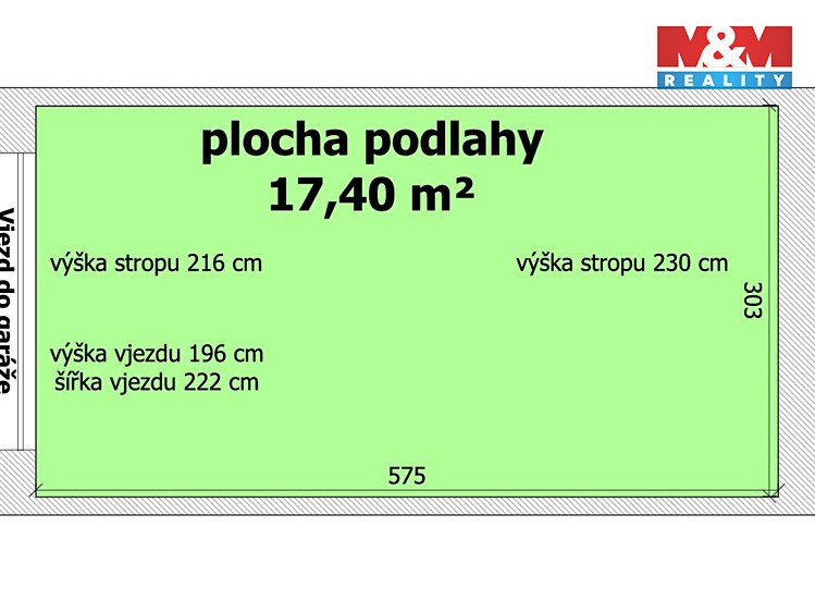 Prodej garáže 17 m² - foto 2