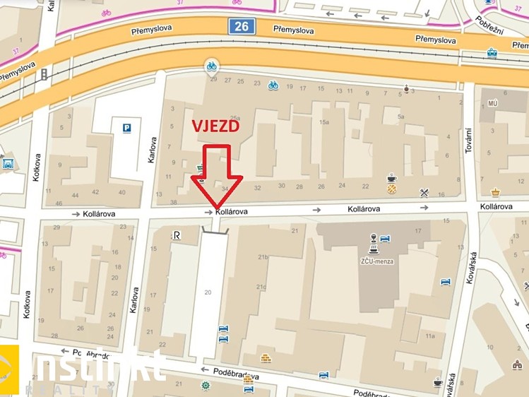 Pronájem garážového stání 20 m² - foto 2