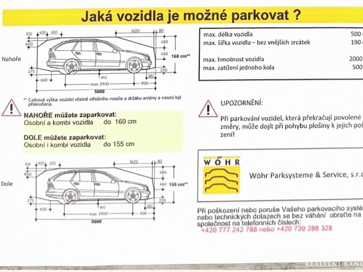 Pronájem garážového stání 13 m² - foto 4