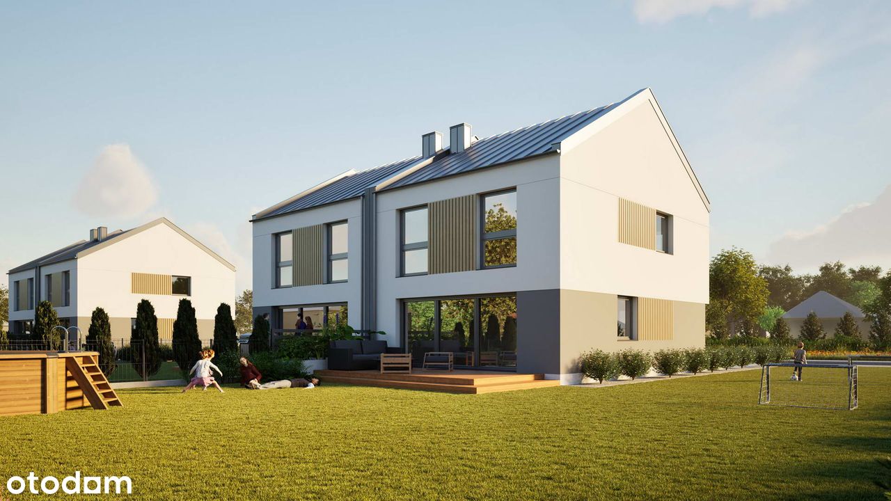 Wygodne bliźniaki 124m2 z garażem i dużą działką blisko miasta - foto 2