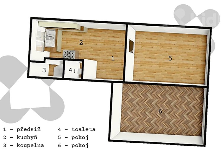 Prodej bytu 2+1 54 m² - foto 7