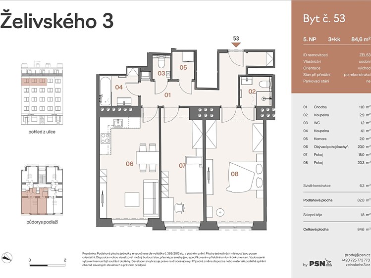 Prodej bytu 3+kk 77 m² - foto 2