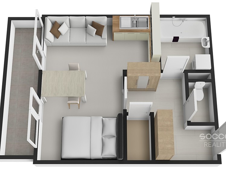 Prodej bytu 1+kk 37 m² - foto 6