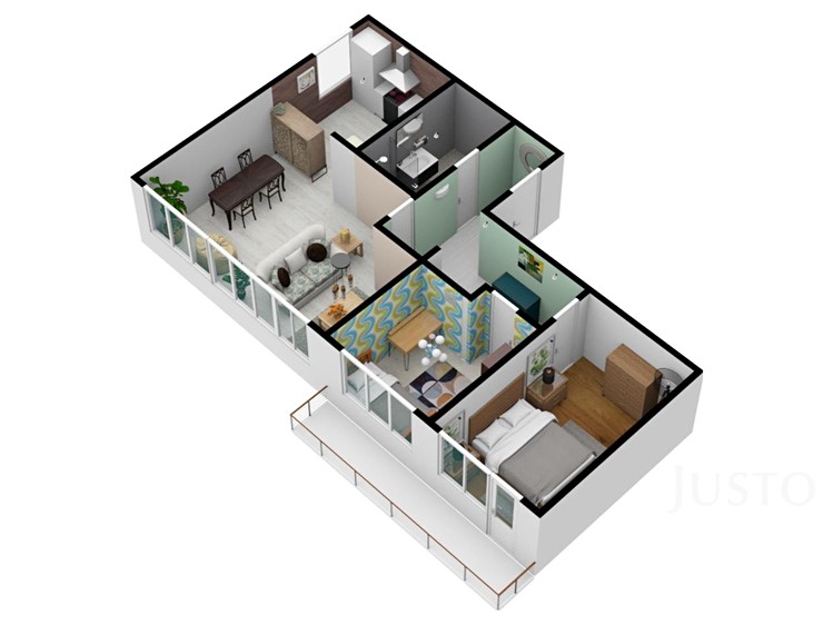 Prodej bytu 3+1 65 m² - foto 3