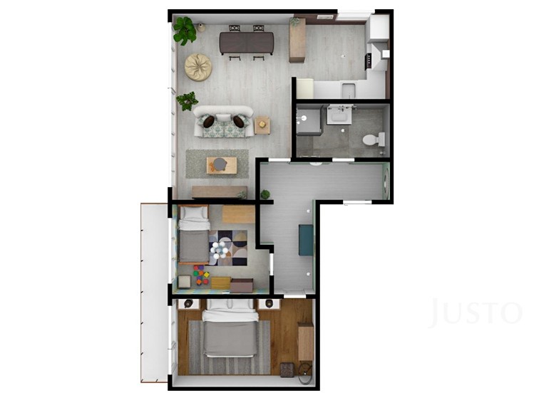 Prodej bytu 3+1 65 m² - foto 4