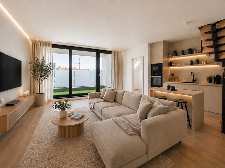 Prodej bytu 4+kk 88 m² (Podkrovní) - foto 1