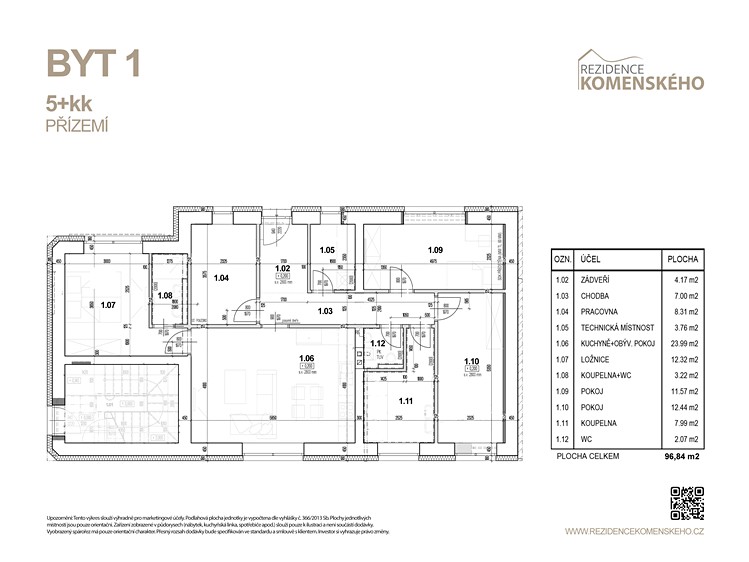 Prodej bytu 5+kk 96 m² (Jednopodlažní) - foto 5