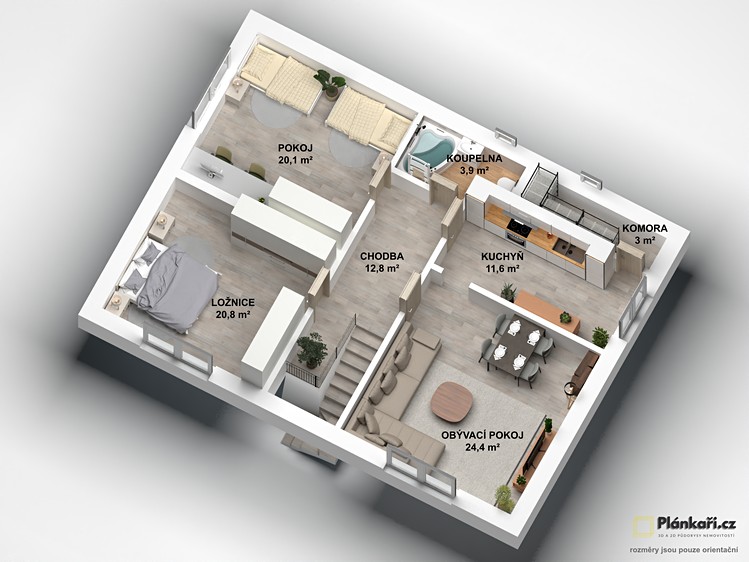 Prodej bytu 3+1 120 m² - foto 3