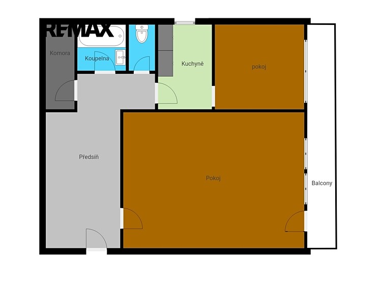 Prodej bytu 2+kk 55 m² - foto 4