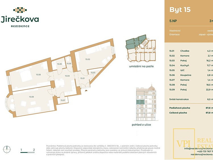 Prodej bytu 3+kk 88 m² - foto 2