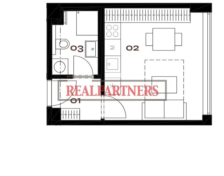 Prodej bytu 1+kk 21 m² - foto 2