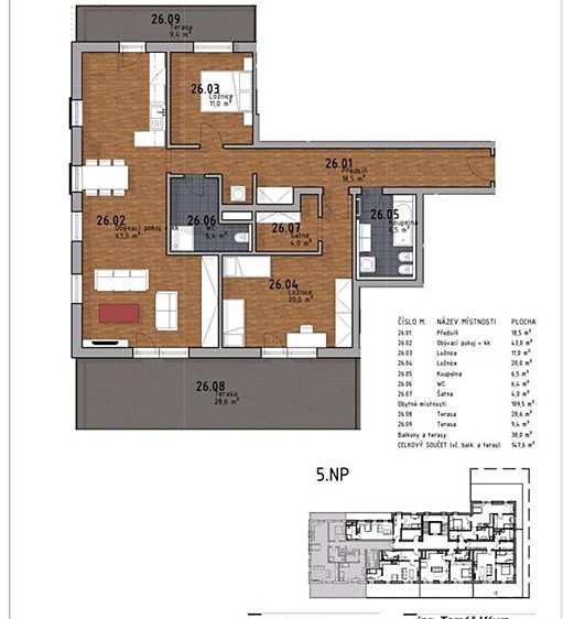 Prodej bytu 3+kk 148 m² - foto 5