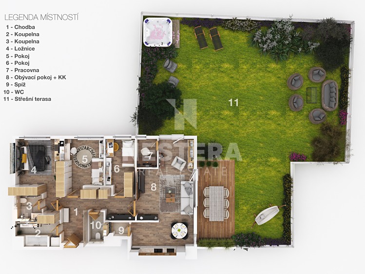 Prodej bytu 5+kk 135 m² (Jednopodlažní) - foto 5