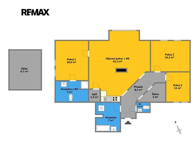 Prodej bytu 4+kk 111 m² (Podkrovní) - foto 4